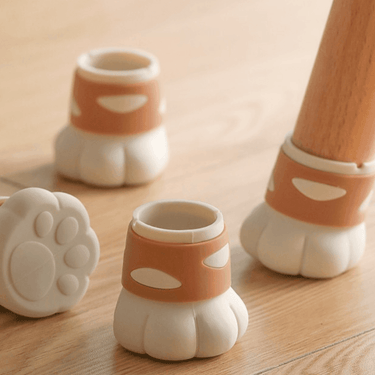 Cat Paw Chair Leg Caps Furniture Floor Protectors KittyNook Cat Company